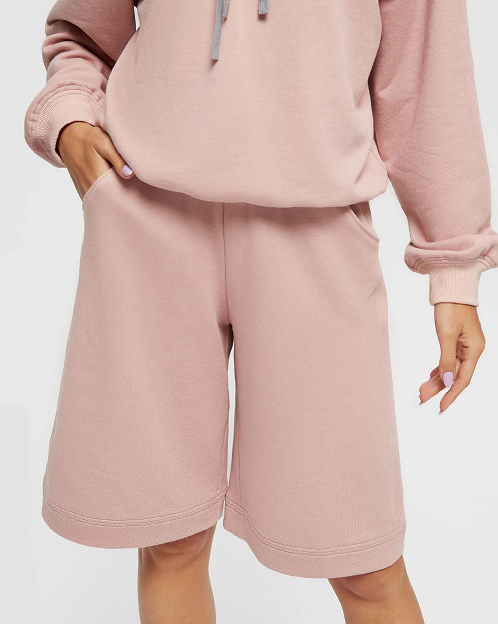 Double Drawstring Knee-Length Shorts image 1