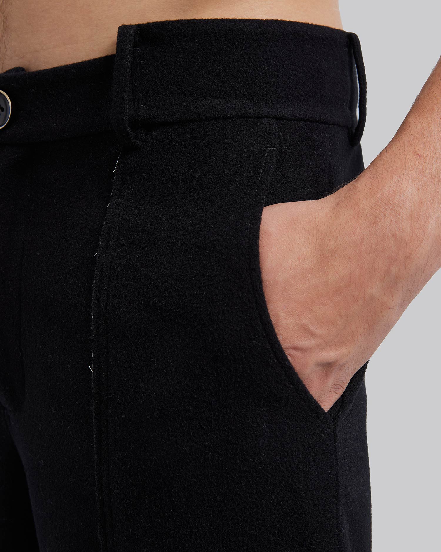 Raw-Edge Wool Pants image 5