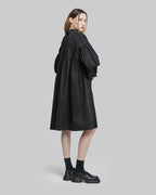 Long Sleeve Cotton-Blend Dress image 3