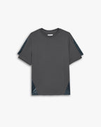 Paneled Basic T-Shirt - Dark Grey, S image