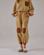 Fleece Color-Block Joggers image 1