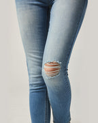 Blue Ripped Jeans image 5