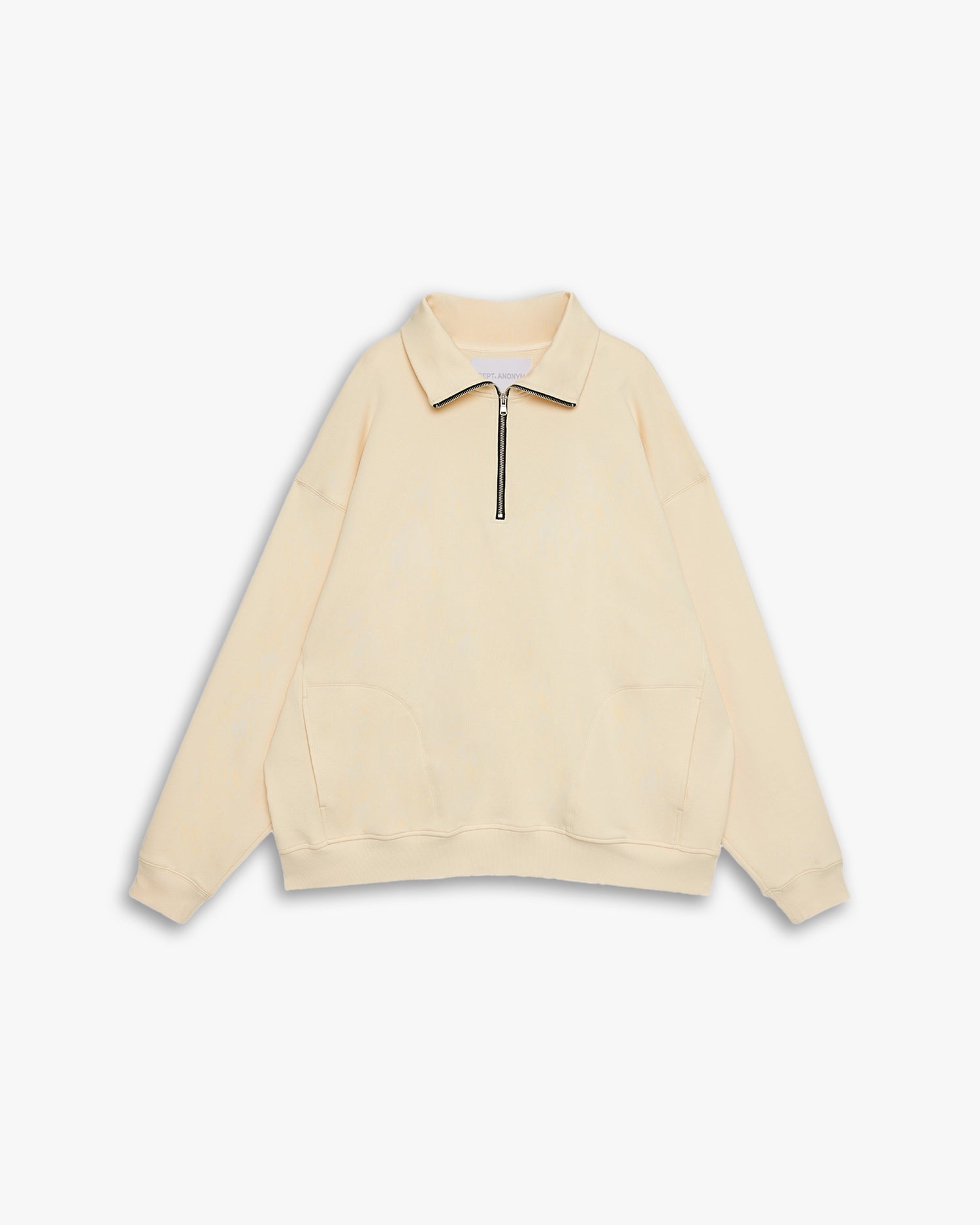 Plain Half-Zip Sweatshirt image 0