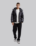 All-Black Classic Puffer Jacket image 2