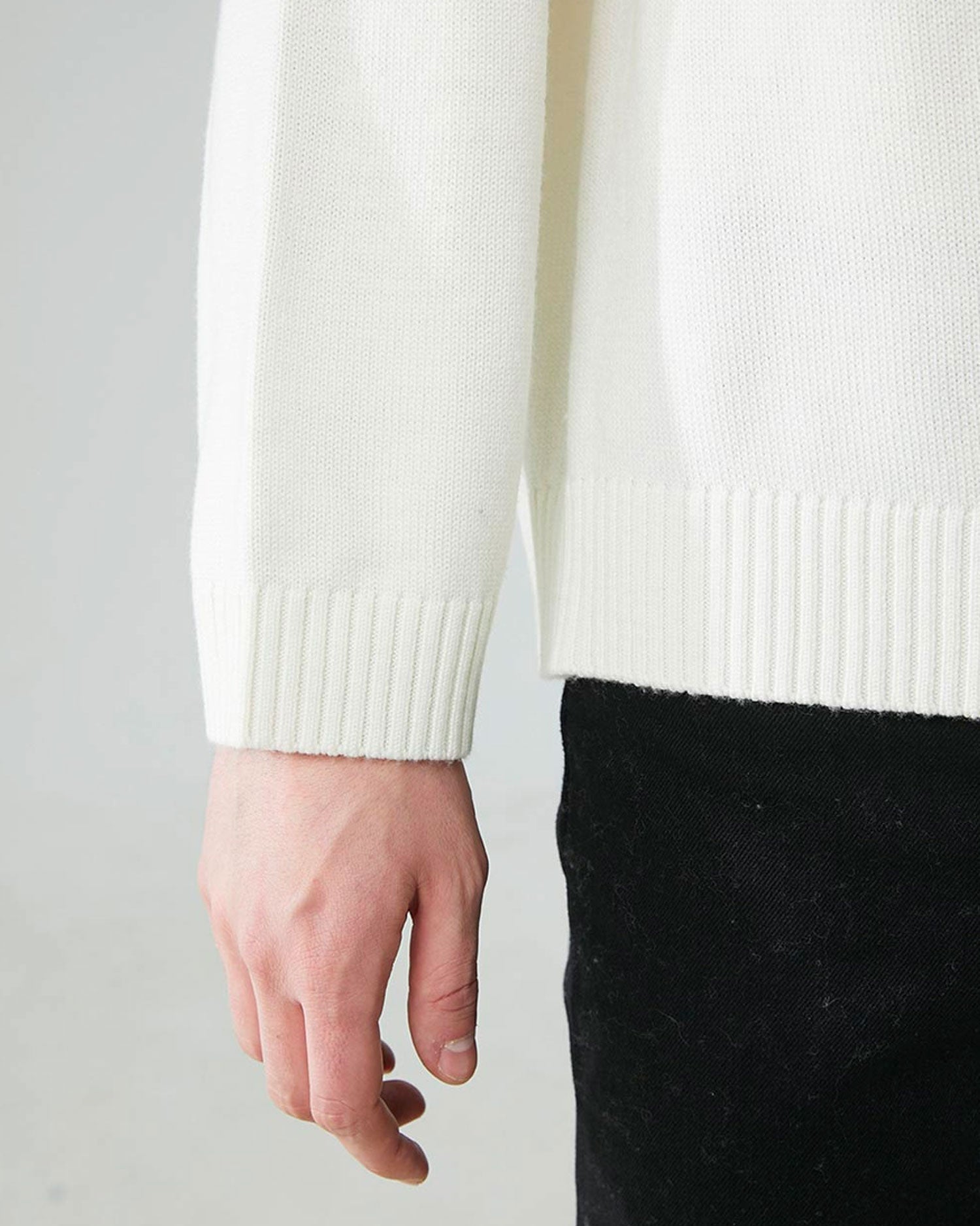 Pure Wool Print Sweater image 5