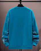 Printed Crewneck Cotton Sweatshirt image 1
