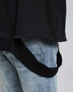 Cotton Ripped Sweatshirt image 4