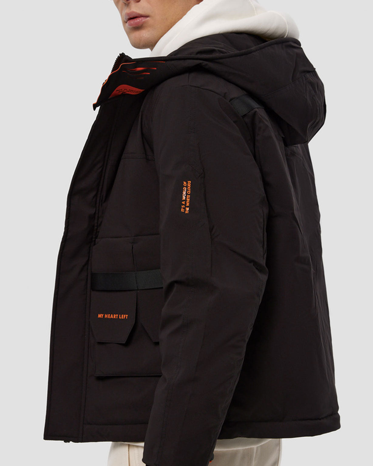 Quilted Sporty Puffer Jacket image 3