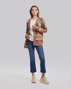 Christmas Cardigan - Khaki, L image