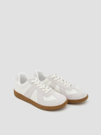 Classic German Trainer Sneaker - Ecru White, 10 image