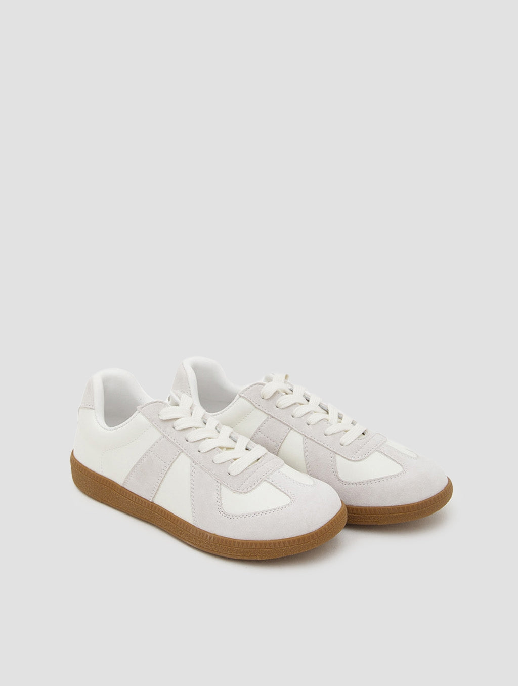 Classic German Trainer Sneaker - Ecru White, 10 image