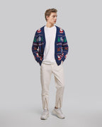 Christmas Cardigan - Blue, S image