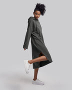 Hooded Skirt in Dark Gray - Dark Grey, XS image