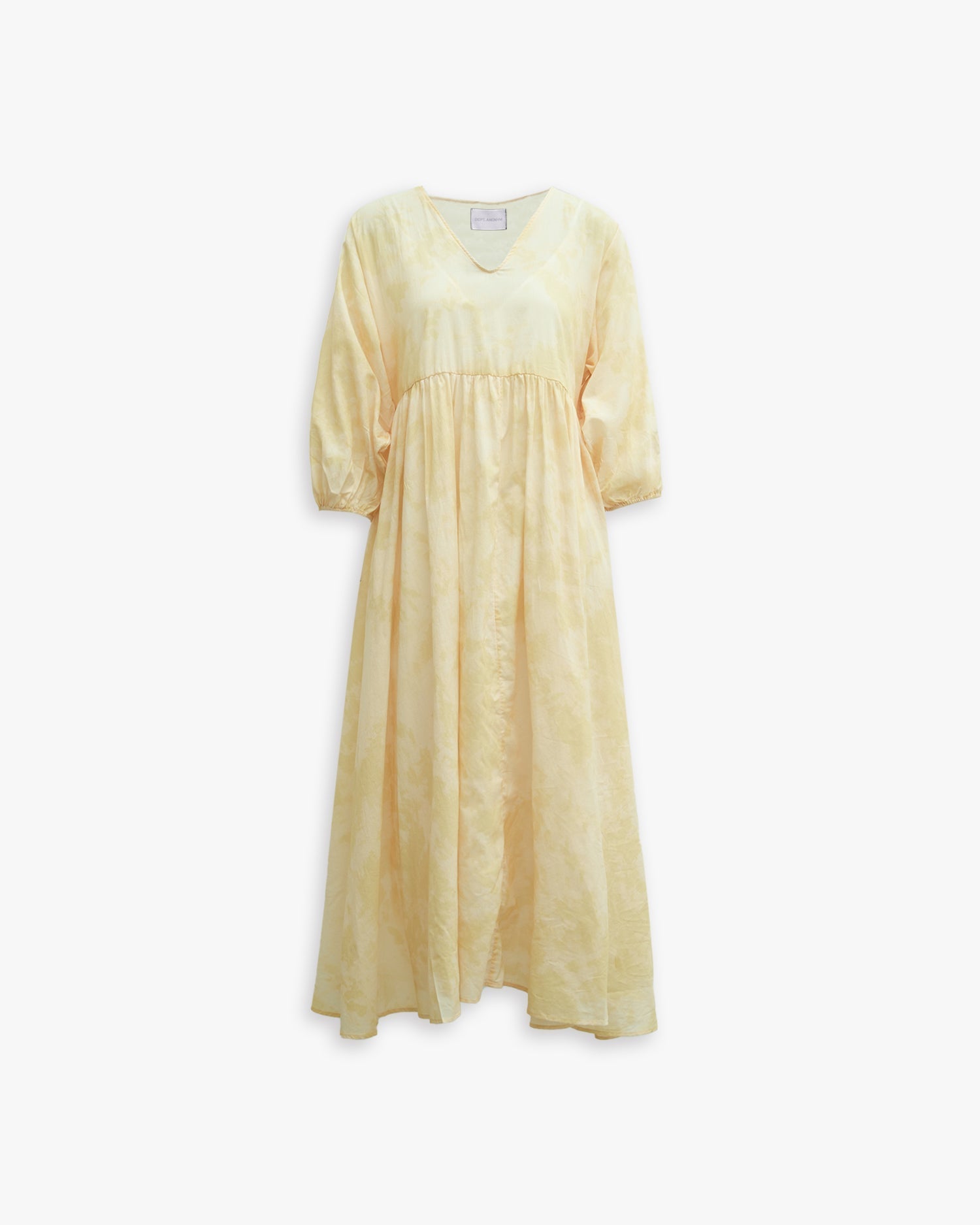 Tie Dye Cotton Long Dress image 0