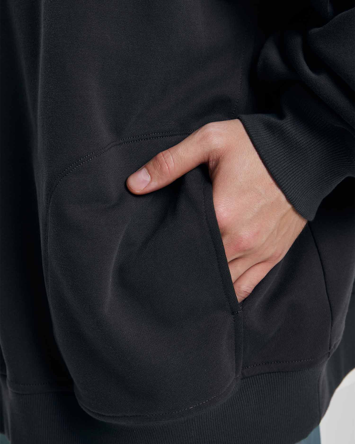 1 × Plain Half-Zip Sweatshirt image 2