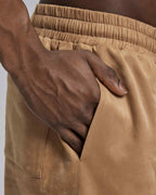 Straight Leg Suede Pants image 4
