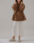 Pocket Fleece Hoodie - Metal, S image