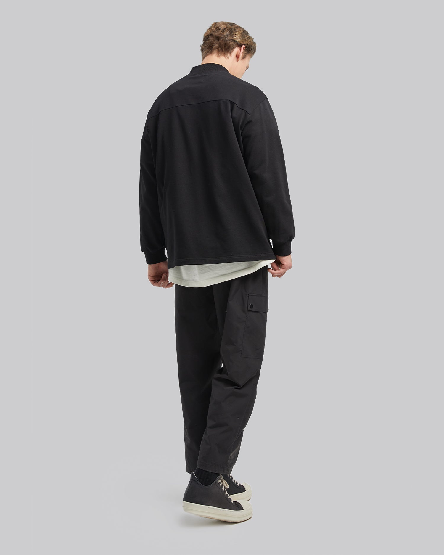 Off Center Pleat Sweatshirt image 4