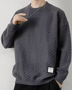 Crewneck Cable-Knit Jumper - Tundora, XXL image