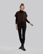 V-Neck Sweater - Coffee, M image