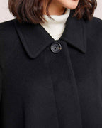 Pointed Collar Wool-Cashmere Long Coat image 4
