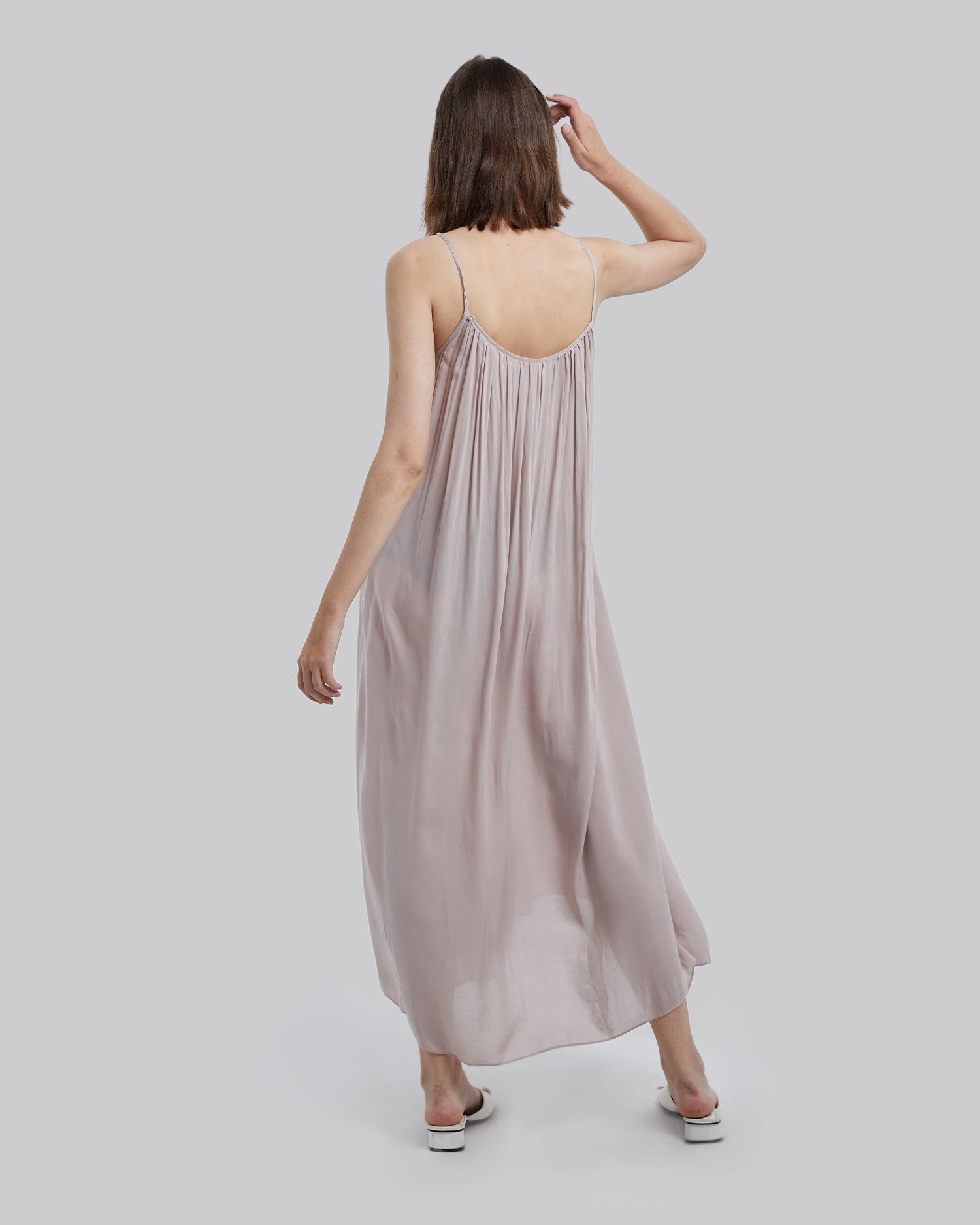 Spaghetti Strap Relaxed Long Dress image 4