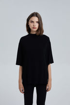High-Low Hem Short Sleeve Top image 0