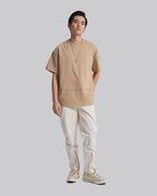 Paneled T-Shirt with Graphics image 3