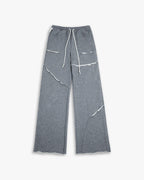 Sweatpants with Raw Seams image 0