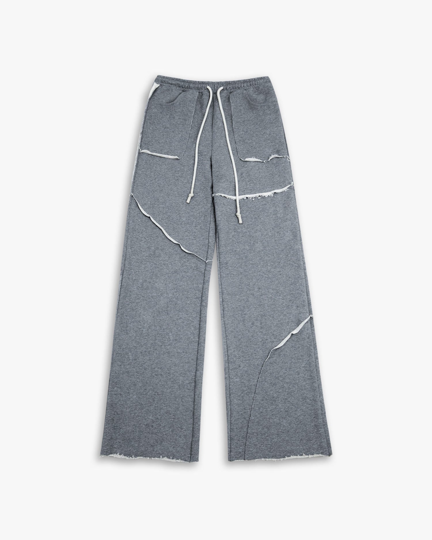 Sweatpants with Raw Seams image 0