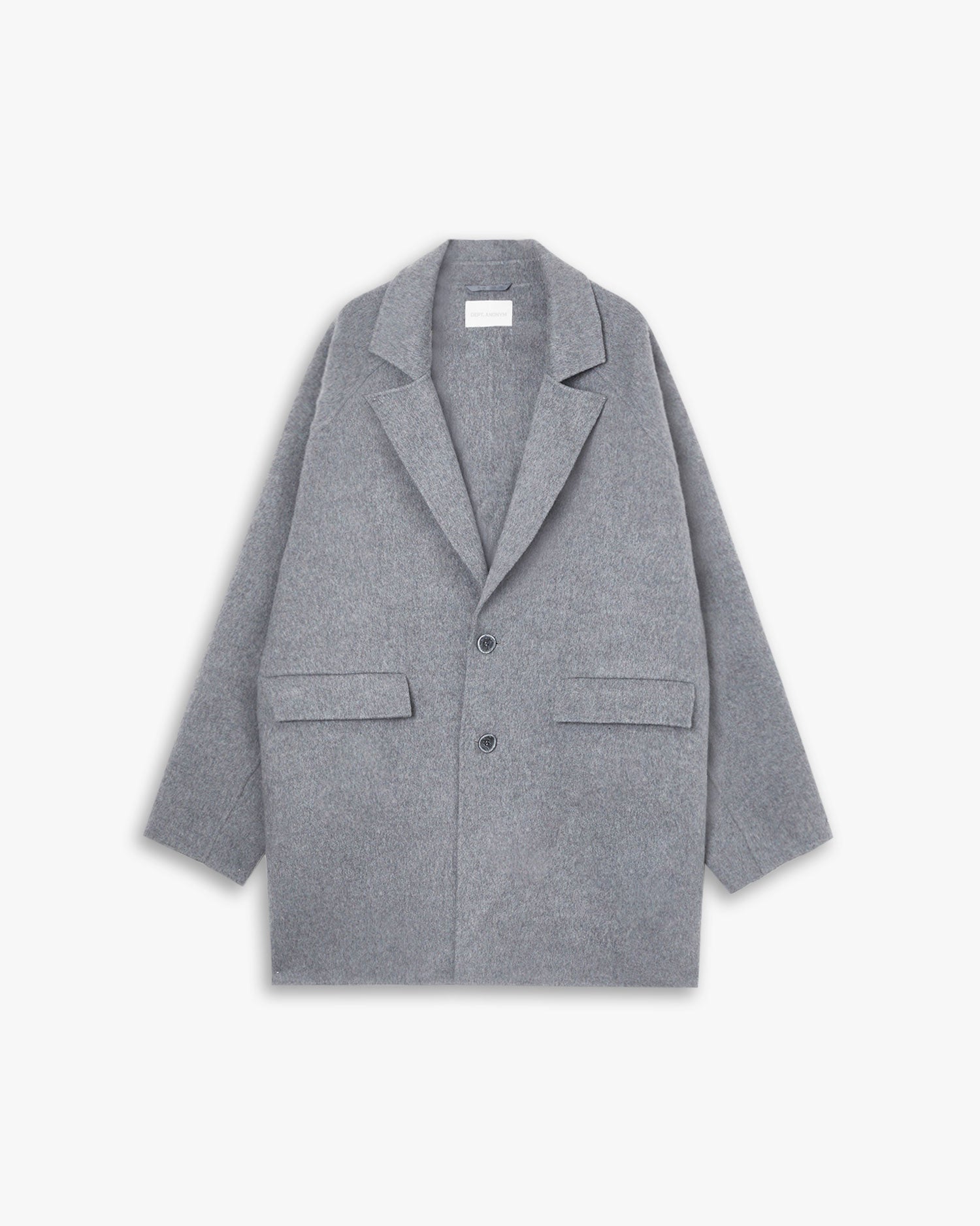 Grey Unisex Wool Jacket image 0