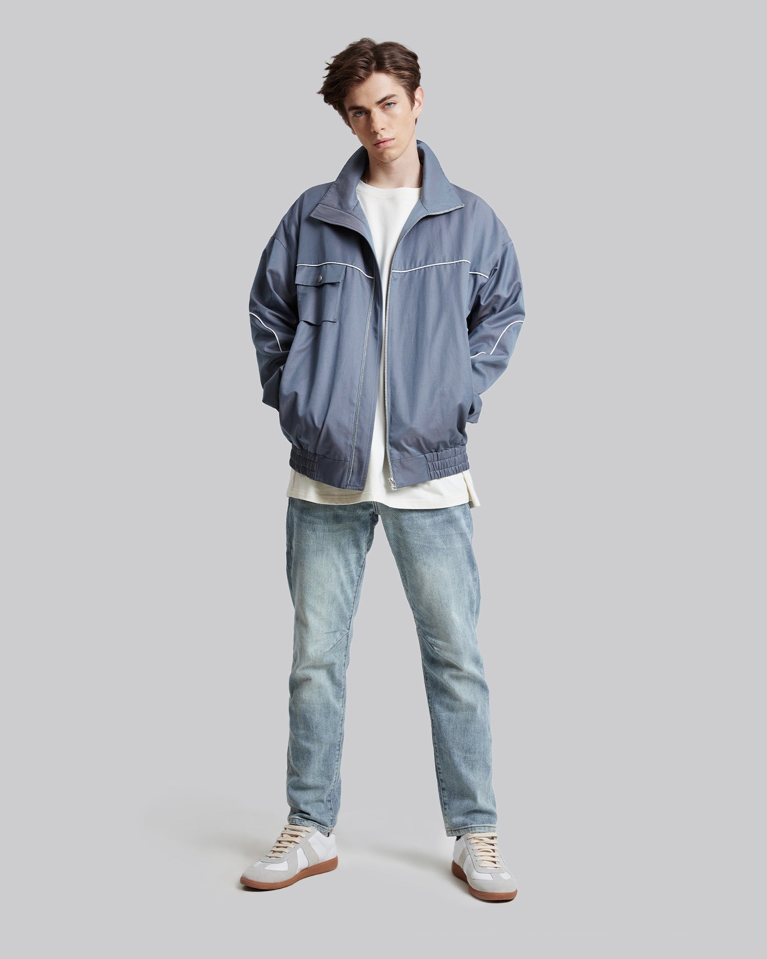 Criss-Cross Tracksuit - Blue, S image
