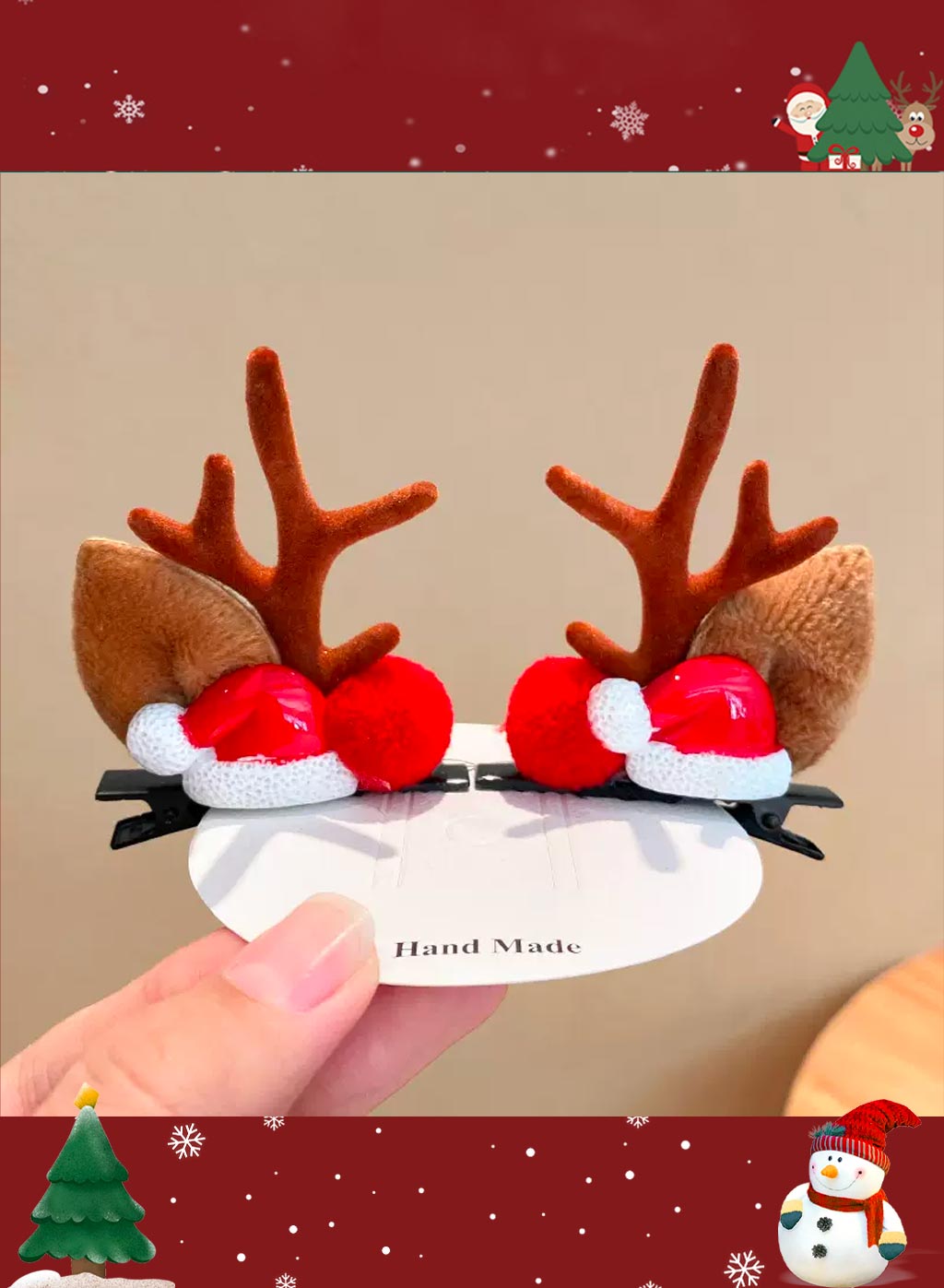 Special Christmas moose headdress - Contessa, OS image