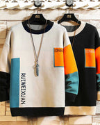 Crewneck Colorblock Knit Jumper image 0