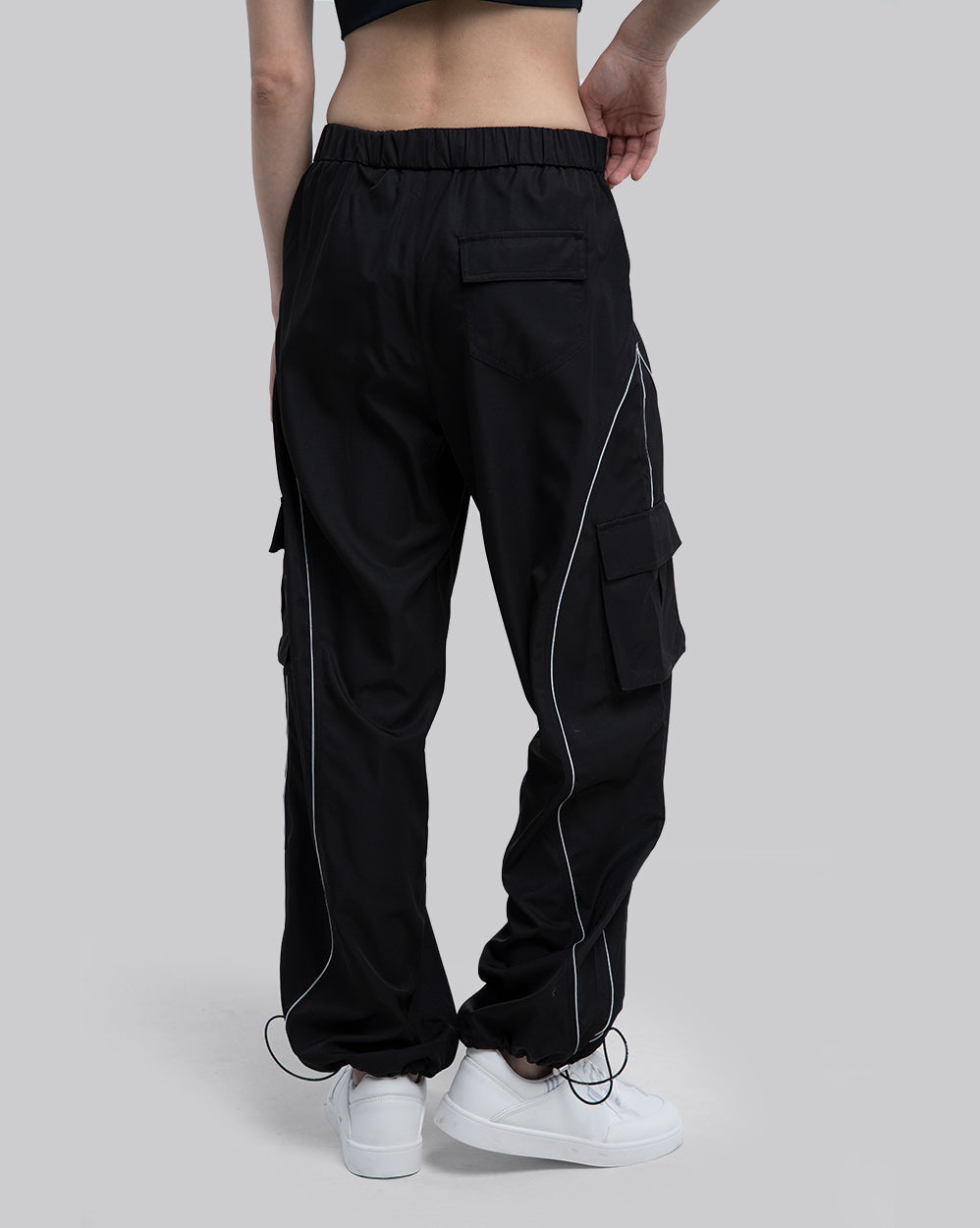 Breathable Drawstring Sweatpants image 3