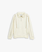 Half-Zipper Cotton Sweatshirt image 0