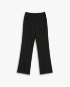 Front Slit Straight-Leg Pants image 0
