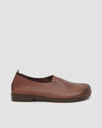 Slip-On Flat Shoes In Leather image 3