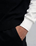 Faux Two-Piece Sweater image 5