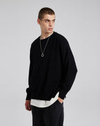 Classic Wool-Cashmere Sweater - Black, S image
