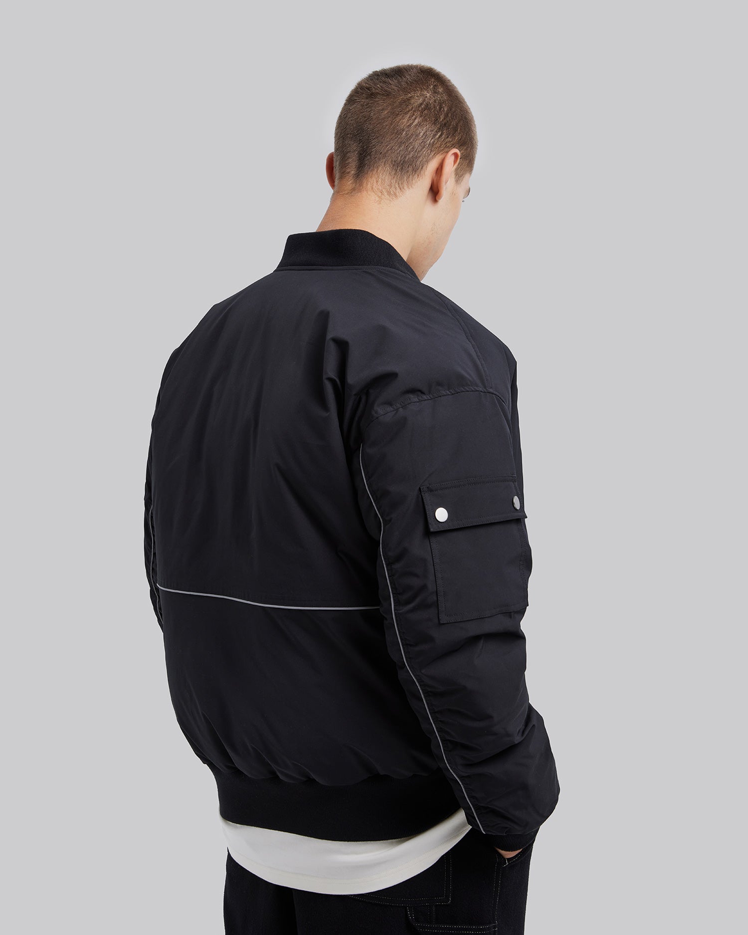 Down-Filled Bomber Jacket image 4