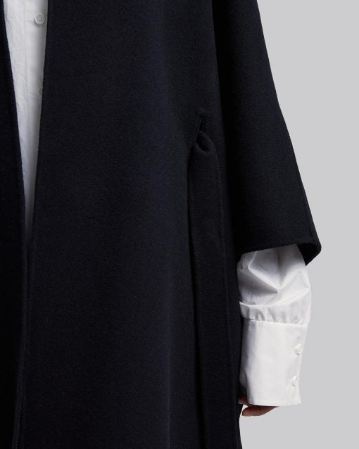 Cashmere Short Wrap Coat image 4