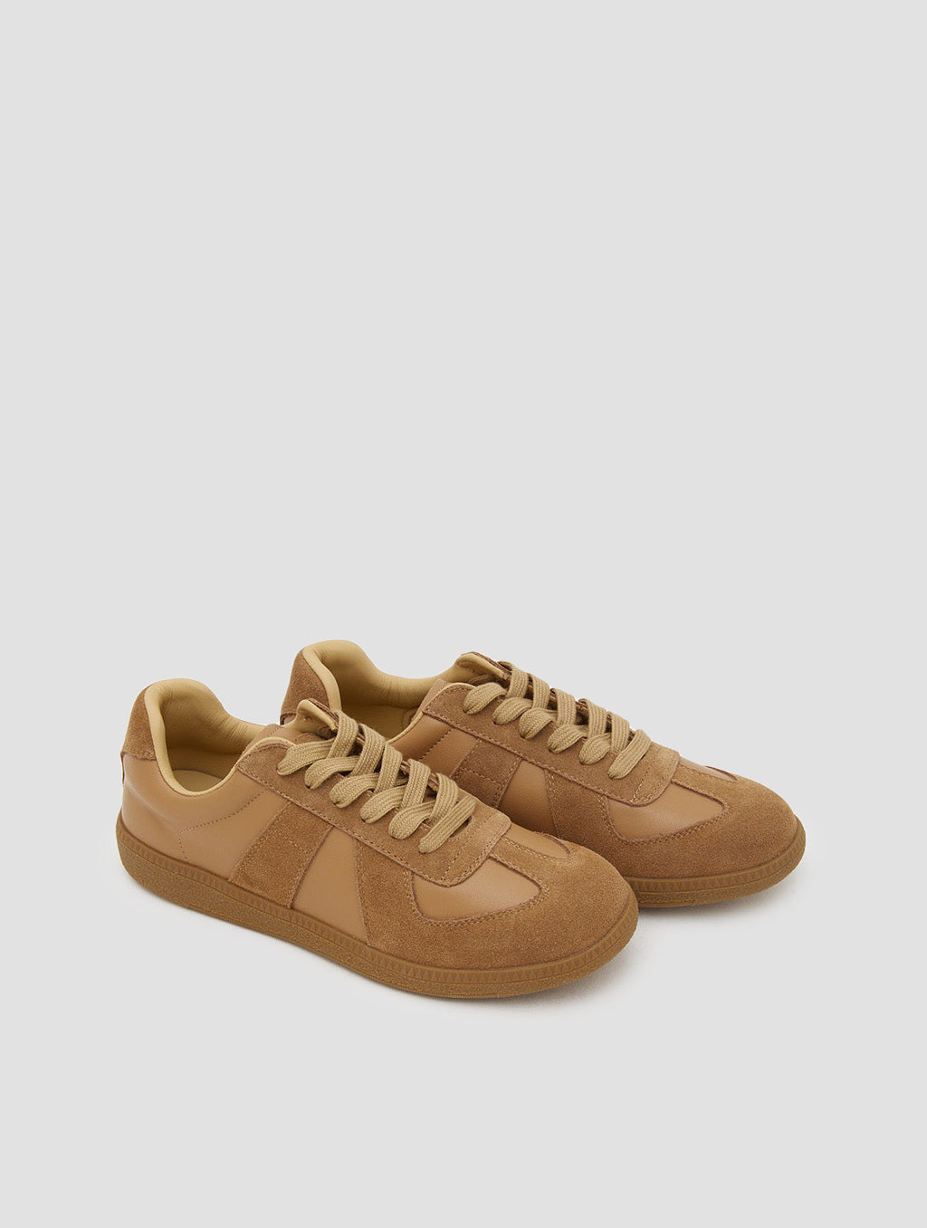 Classic German Trainer Sneaker - Brown, 10 image