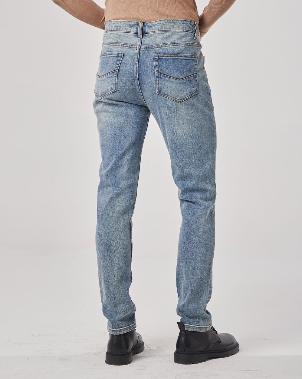 Regular Fit Comfort Flex Waist Jeans image 3