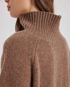 Turtleneck Basic Yak-Wool Sweater image 5