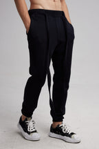 Sweatpants With Built-In Belt image 1