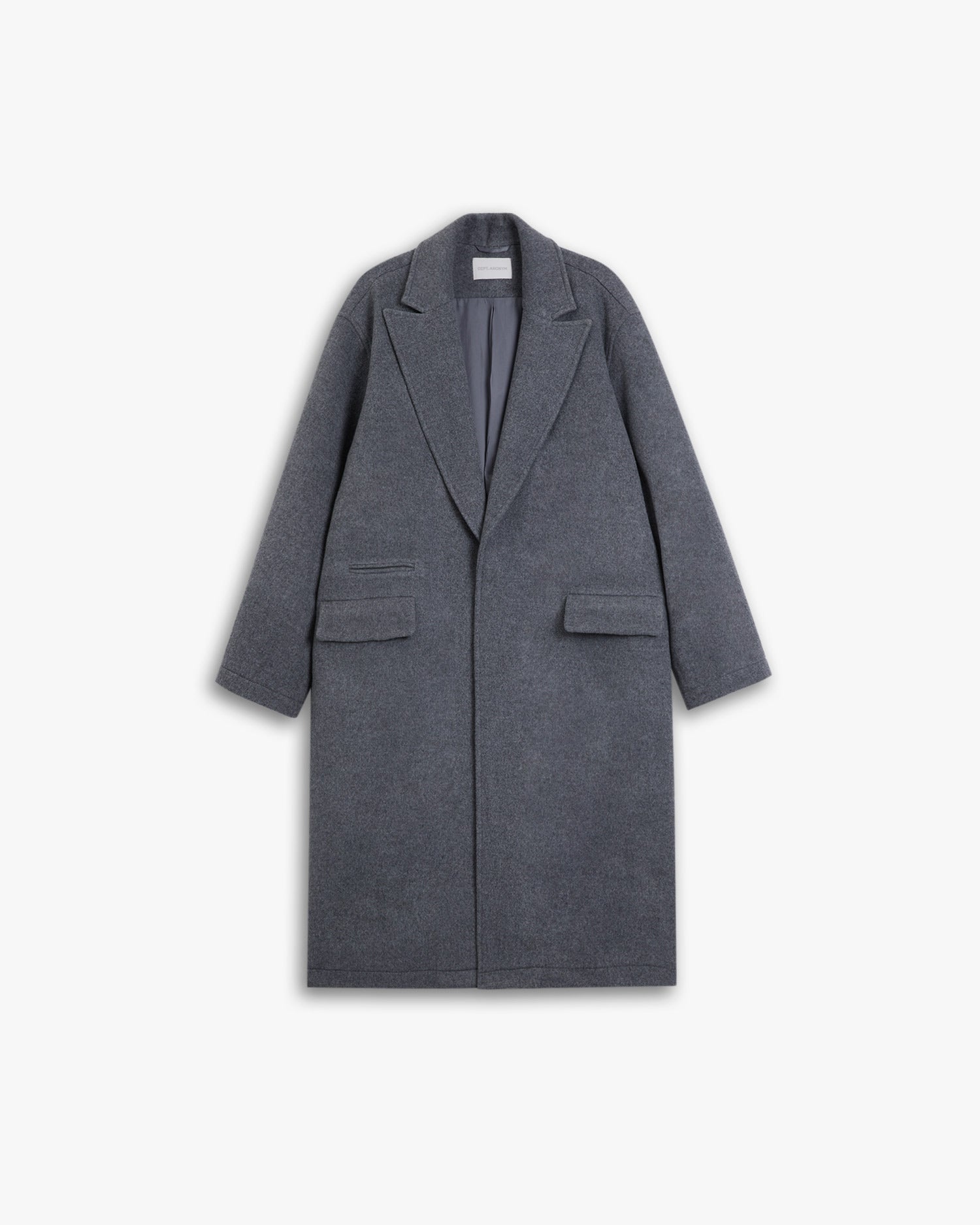 Pure Wool Cocoon Overcoat image 0