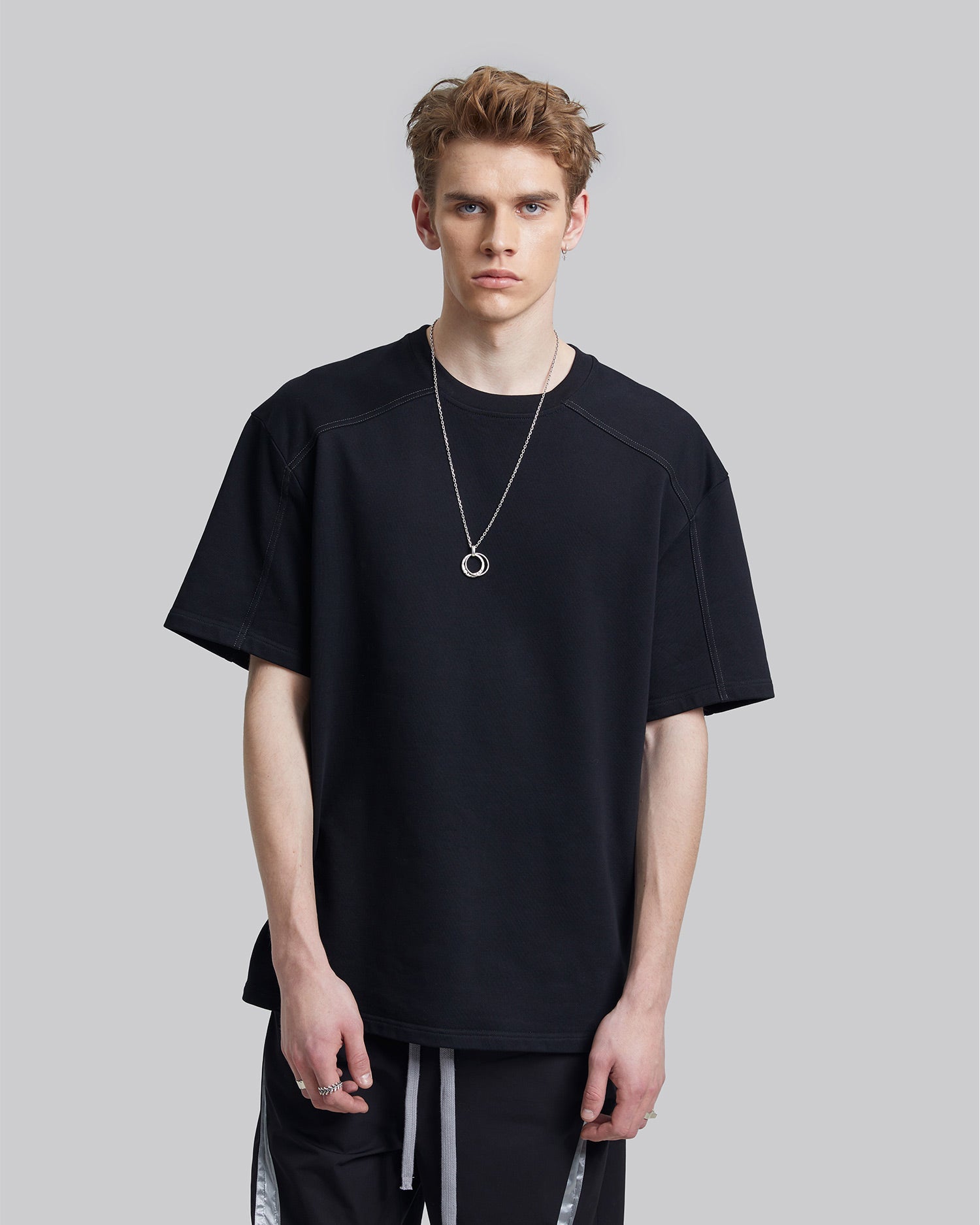 Graphic Back Print Sweatshirt - Black, M image