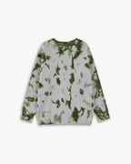 Cotton Pull-Over in Green &amp; Grey image 0