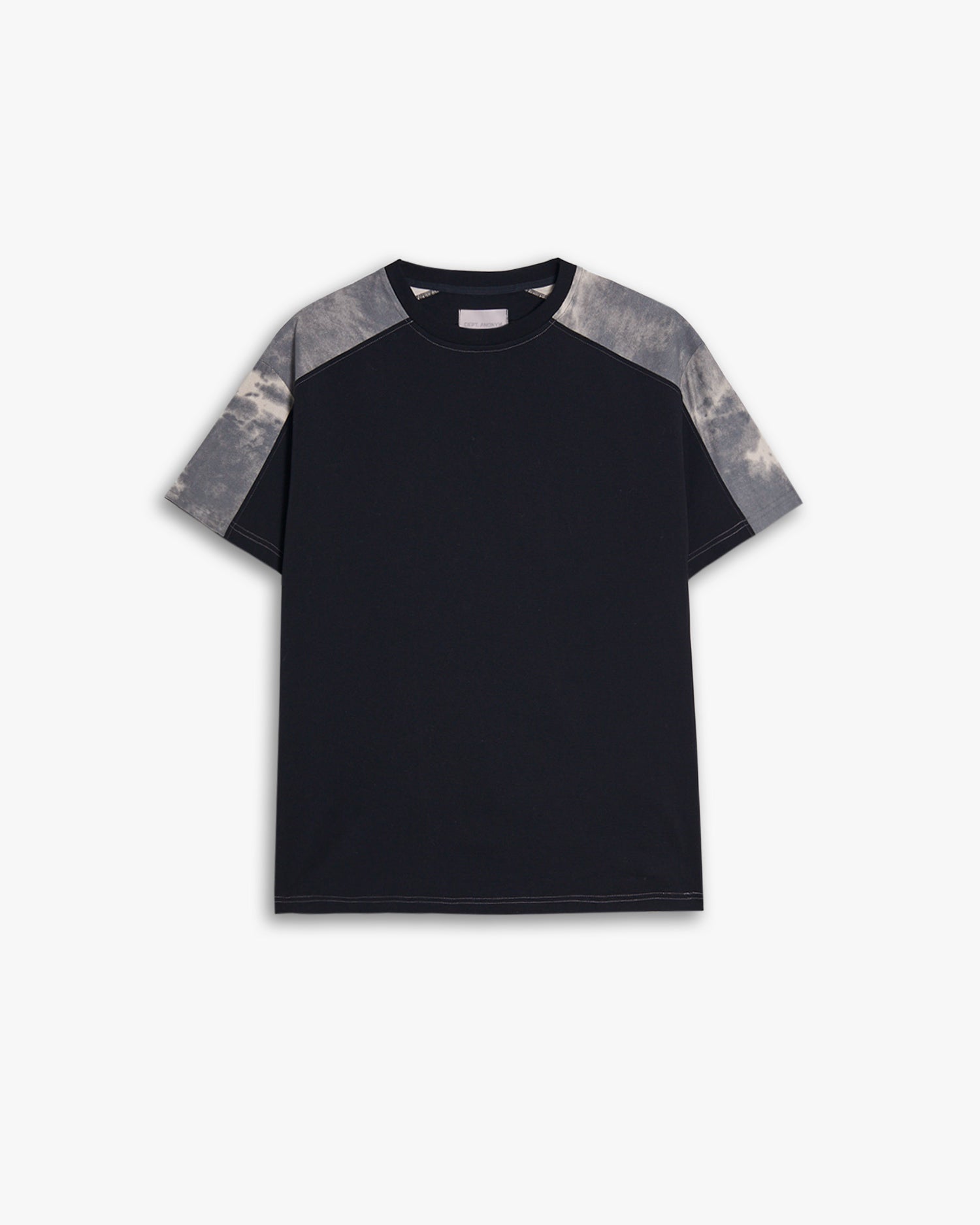 Paneled Raglan Crewneck T-Shirt image 0